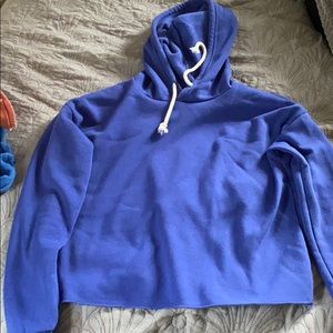 Cropped hoodie
